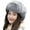 Grey, variant on Unisex Bomber Hats with Ear Flaps Fisherman Hat Aviator Windproof Ski Cap Versatile Buckle Closure Ushanka Hat