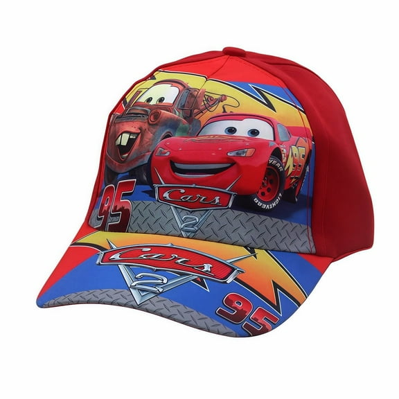 Lightning McQueen Cars Adorable Anime Themed Baseball Cap - Fun CartoonGraphics, Comfortable Fit for Anime Fans