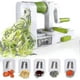 thumbnail image 1 of Spiralizer 4 -blade Vegetable Spiralizer Foldable Spiral Slicer Zucchini Noodle Veggie Pasta Spaghetti Maker - HZ, 1 of 5