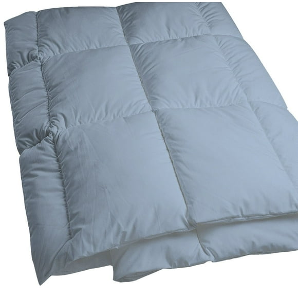 Dust Mite- and Allergen-Proof Comforter; “DreamFill/Premium Microfiber” (Twin; Blue/Gray)
