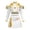 Cosplay-B, variant on Halloween Popular Star Idol Cosplay Costume, Stage Role Play Dance Suit, Includes Top and Shorts, Party Role Play Costume for Cosplay Events and Birthday Parties, 110(3-4 Years)