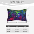 thumbnail image 6 of Bingfone Pride Rainbow Standard Size Pillowcase, Long Staple Pure Cotton Envelope Closure Pillow Cover,20"X30", 6 of 9