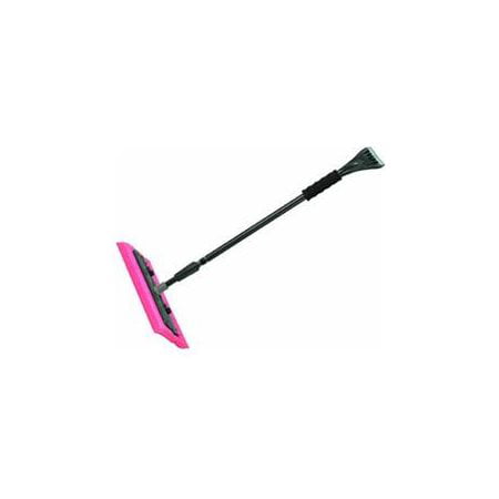 Mallory 23" Extendable to 36" Telescopic Snow Broom & Ice Scraper Color may vary 