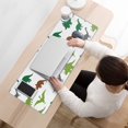 thumbnail image 3 of Long Mouse Pads for Desk,White Dinosaurs Silhouette Pattern Desk Mats on Top Of Desks, Desk Mouse Pad Extra Large with 3mm Non-Slip Base and Stitched Edge for Gaming,Office,Work,Home 31.5"x11.8", 3 of 6