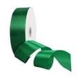 thumbnail image 3 of Rollo de cinta de satén liso, elegante y ancho, de 100 yardas, para hacer moños o regalos. Verde, 3 of 9