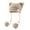 C, variant on UFOUND Cat Ear Gyaru Acubi Crochet Hats Cute Star Aesthetic Pompoms Cutecore Clothes Winter