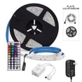 thumbnail image 2 of LED Strip Lights Kit for Bedroom 5m/16.4ft length 150LEDs 5050 RGB Remote Control Changing Color Waterproof 12V Power Supply Light Strip for Bar Home Decoration Bar, 2 of 8