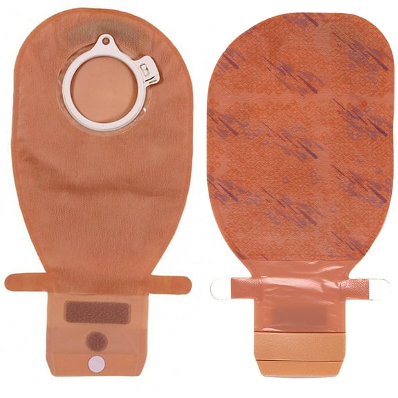 Assura Drainable 10.5"L 2pc System Ostomy Pouch 40 mm Flange 13964, 10 Ct