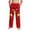 Red, variant on Nilvkv Boys Cargo Pants, Boys Pants, Cuffed Joggers with Letter Print, Elastic Waist and Side Pockets, ready for Everyday Casual Red 12-13 Years