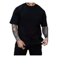 thumbnail image 1 of Playera Hombre Oversized Manga Corta Relajado Pure Color Pop, 1 of 8