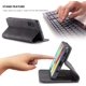 thumbnail image 4 of Funda de cuero para Samsung Galaxy A31, funda tipo cartera de cuero, diseño clásico con ranura para tarjetas y cierre magnético, funda plegable para Samsung Galaxy A31, 4 of 7