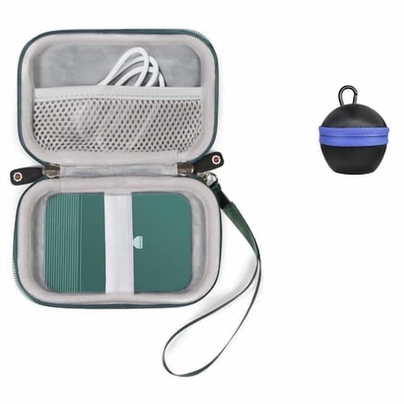 getgear Case for Canon Ivy Mobile Mini CLIQ, CLIQ+, CLIQ 2, CLIQ+2 Instant Camera Printer and Photo Printer, Also for Koda Series and HP Sprocket 2nd/ 1st, with Egg Shape Airpods 1, 2 case