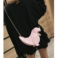 thumbnail image 3 of Kukuzhu Hobo Bag for Women PU Leather Shoulder Crossbody Bag Totes Fashion Dinosaur Shaped Purse Satchels with Chain, 3 of 6