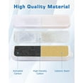 thumbnail image 4 of Petbank Cat Water Fountain Filter, 6 Pack Replacement Filters & 6 Pack Filter Sponges Replacement, Multiple Filtration, Isolates Floating Hairs and gets rid of Odors, 4 of 7