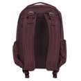 thumbnail image 5 of Fisher-Price 17”L Signature Morgan Quilted Multi-Pocket Diaper Bag Backpack with Matching Changing Pad, Insulated Bottle Pocket, Tablet Pocket and Stroller Straps in Burgundy, 5 of 9