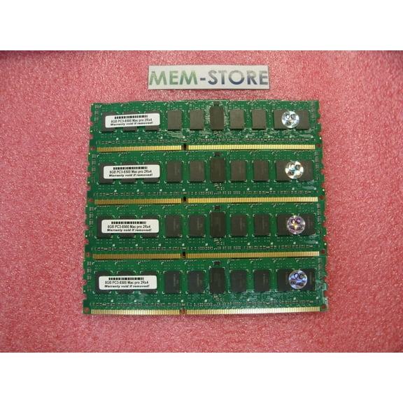 32GB (4X8GB) DDR3 1066MHz ECC Memory MacPro5,1 2010 8-Core 2.4GHz 2.8GHz 3.2GHz (3rd Party)