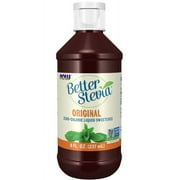 NOW Foods BetterStevia Original Zero-Calorie Liquid Sweetener, Keto Friendly, Suitable for Diabetics, No Erythritol, 8-Ounce