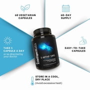 Intelligent Labs 5-MTHF L-Methylfolate 5mg (5000mcg) | Active Folate with Quatrefolic for Cellular Function Support | 60 Capsules (60-day Supply)