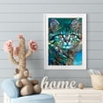 thumbnail image 3 of 5D DIY Diamond Painting Kit Blue Cat Full Square Drill Mosaico Rhinestone Imagen Hugtrwg Para estrenar, 3 of 9