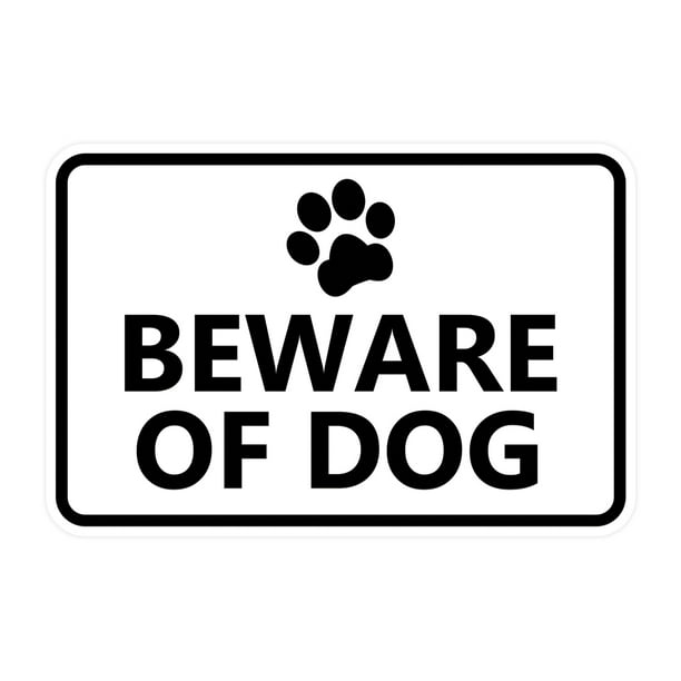 1pc beware of dogs sign garden warning sign caution dog sign iron
