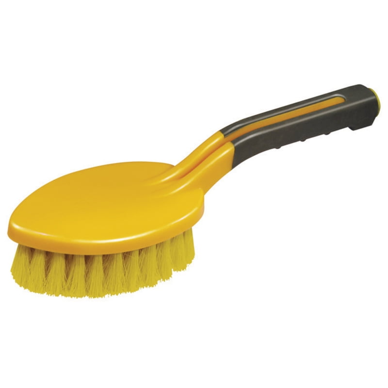 Allway 3.5 in. W Plastic Long Handle Scrub Brush