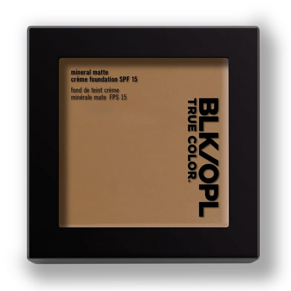BLK/OPL True Color Mineral Matte Crème Powder Foundation SPF 15, Hides Imperfections, SPF 15, Heavenly Honey, 0.30 oz