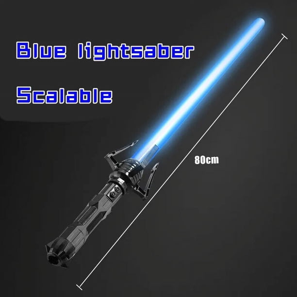 Nueva espada láser de juguete, espada de luz de estrella, varilla fluorescente luminosa, varilla láser, espada para niños, juguete de guerra, regalo, juguetes al aire libre escalables
