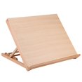 thumbnail image 3 of Loewten Art Drawing Board,1pc Multifunctional Desk Multifunctional Adjustable Wood Board Art Supply Student Kids Large,Wood Drawing Board, 3 of 8