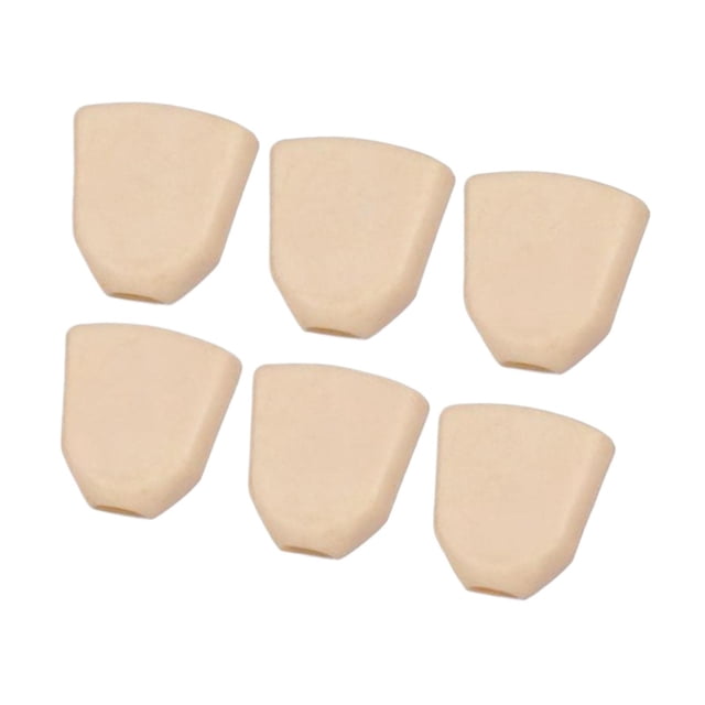 6 tapas de clavijas para guitarra acústica, mango de afinación, fácil instalación, llave de afinación resistente y única para clavija de guitarra.