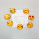 thumbnail image 2 of Emoji fridge magnet, Smiley fridge magnet, 3D Emoji Magnet 25, 2 of 4