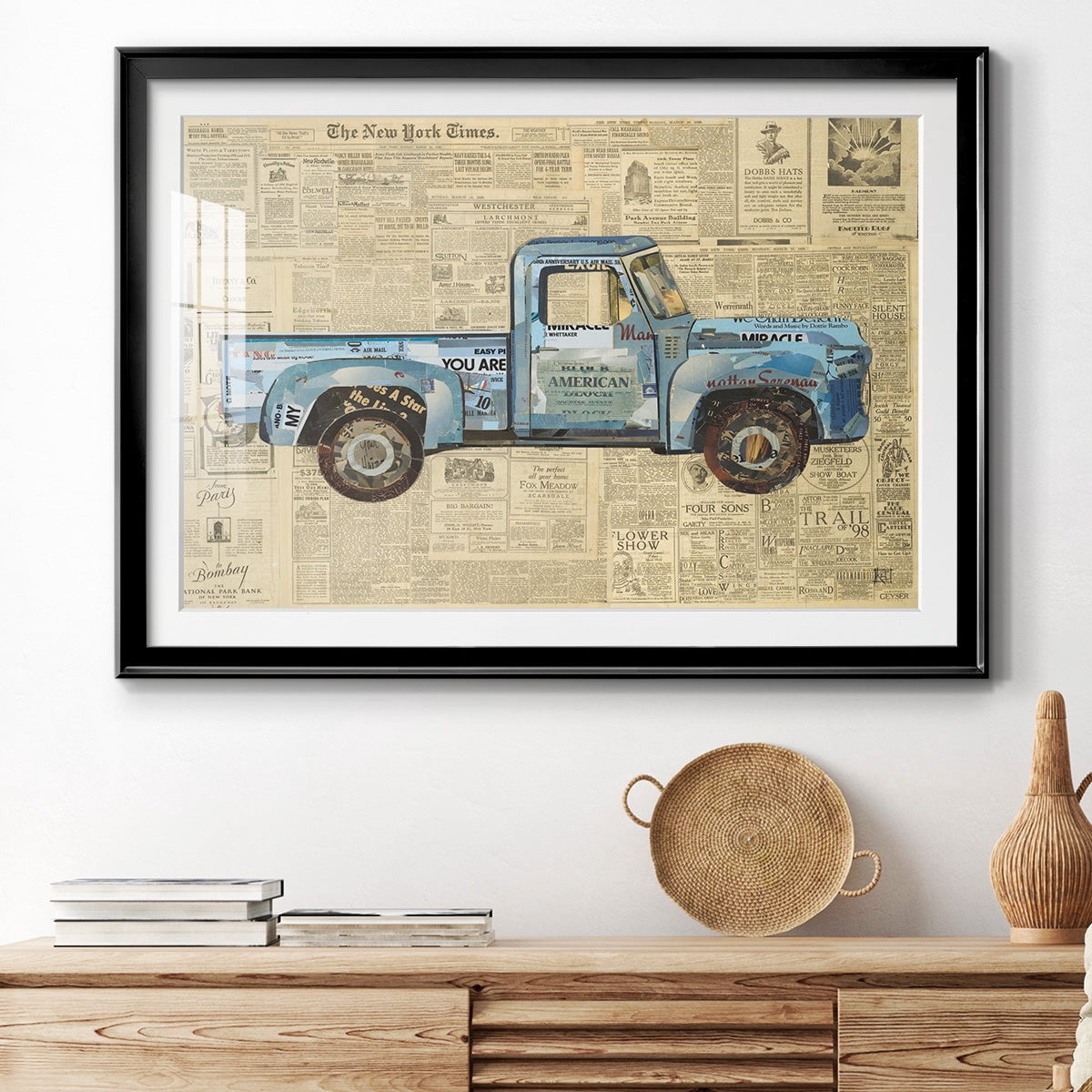 Georgeâ€™s â€™53 Ford Premium Framed Print - Ready to Hang