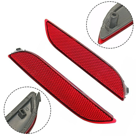 2 Pcs Car Rear Bumper Reflector 81920-06060/70 81910-06070/80 Exterior Parts For Toyota For CAMRY 2018-2020