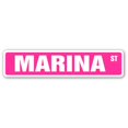 thumbnail image 1 of SignMission D-9-SS-MARINA 2 x 9 in. Childrens Name Room Street Sign Decal - Marina, 1 of 1