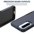 thumbnail image 2 of ELEHOLD for Samsung Galaxy A26 5G Case, Rugged Hard PC Soft TPU Hybrid Anti-Drop Camera Lens Protection Shockproof Glossy Non-Slip Slim Fit Case for Samsung Galaxy A26 5G,Darkblue, 2 of 5
