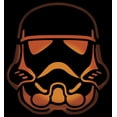 thumbnail image 2 of Boy's Star Wars: A New Hope Halloween Stormtrooper Pumpkin  Graphic Tee Black Small, 2 of 5