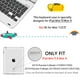 thumbnail image 2 of Funda de teclado ONHI Ultra-Slim Wireless para iPad Mini 4/5, 2 of 7