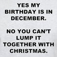 thumbnail image 3 of CafePress - Christmas Birthday T Shirt - Men's Classic Graphic T-Shirt, 3 of 4