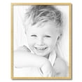 thumbnail image 2 of ArtToFrames 22" x 28" Bright Gold Picture Frame, 22x28 inch Gold Wood Poster Frame (WOM-4753), 2 of 6