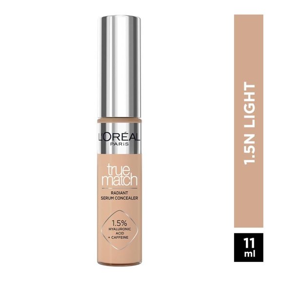 Corrector L'Oréal True Match Radiant Serum Concealer tono 1.5n 10 ml