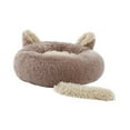 thumbnail image 1 of Cama para perros perfecl felpa Marrón 70cm, 1 of 8