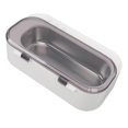 thumbnail image 2 of Ultrasound Jewelry Cleaner Machine 304 Stainless Steel ABS Mini Portable Eyeglasses Cleaning Machine for Watch Retainer Dentures Makeup Brush CN, 2 of 5