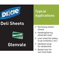 thumbnail image 2 of Glenvale® Deli Papers, 10 3/4" x 12", 500/PK, 12 PK/CT, 2 of 2