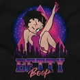 thumbnail image 2 of Betty Boop Cartoon Space City Girl Hoodie Sweatshirt Women Brisco Brands S, 2 of 4
