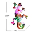thumbnail image 1 of Esculturas Gecko Metal esculturas de hierro forjado Gecko jardín al aire libre pared colgando gecko decoración Sywqhk Libre de BPA, 1 of 8