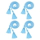 thumbnail image 1 of Uxcell 4 Pcs Cordones de Graduación, Cordones de Honor de Borlas de Graduación, Cordón de Honor de Graduación con Borla, Cordones Trenzados para la Costura de Toga de Licenciatura, Azul Claro, 1 of 7