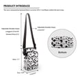 thumbnail image 6 of HELLHERO Panda Pattern Polyester Shoulder Bag Adjustable Strap Outdoor Holiday Travel Leakproof, 6 of 7