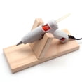 thumbnail image 7 of XIBUFE 2026 New Holder,Wood Hot Melt Glue Stand,Hot Melt Glue Base,Organizer,For Crafting,Diy Projects,Glue Gun Storage,Home Organization,Workspace Arrangement, 7 of 7
