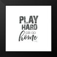 thumbnail image 2 of Rae, Marla 15x15 Black Modern Framed Museum Art Print Titled - Play Hard, 2 of 5