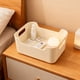 thumbnail image 4 of Caja De Almacenamiento De Plástico Caja de almacenamiento de plástico beige de 24 x 18 x 10,5 cm Rkxzt, 4 of 8