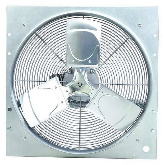 Dayton Exhaust Fan,20In Bl,Alum,115V 10D958